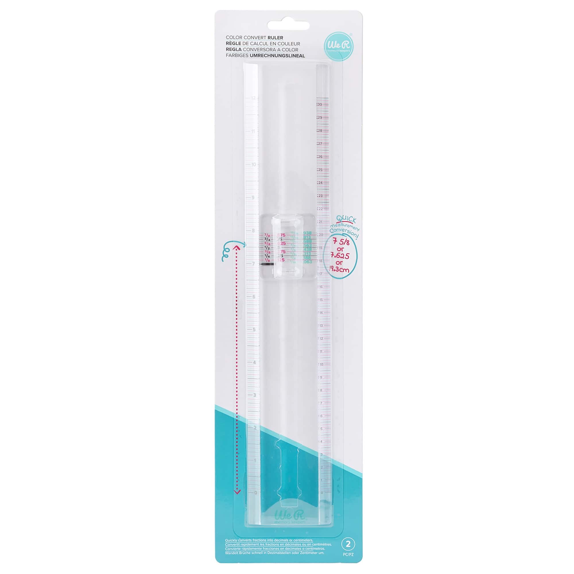 We R Memory Keepers® 12" Color Convert Ruler